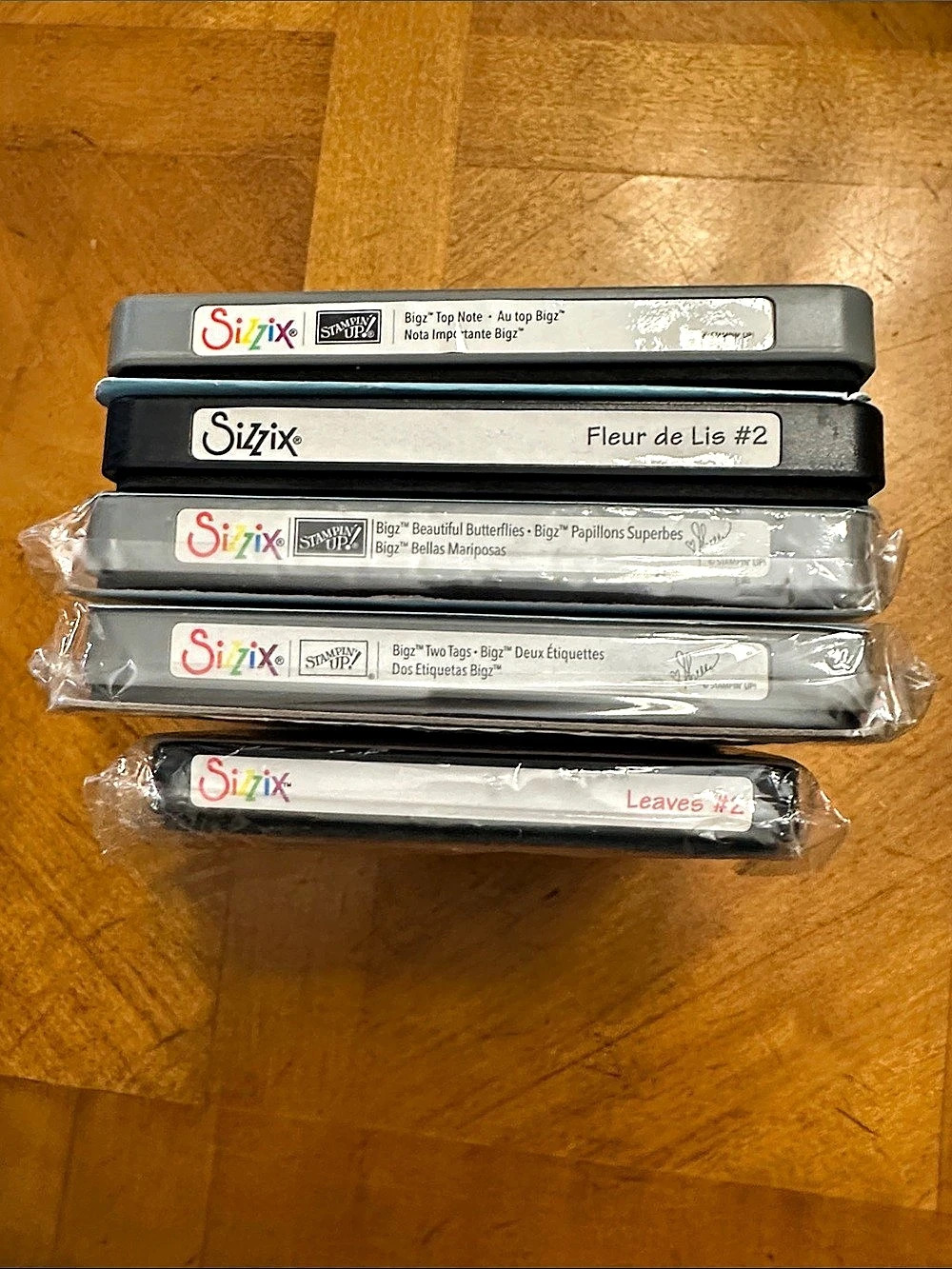 Sizzix Stampin' Up Bigz Dies Lot Bigz Die Set Bundle NWT